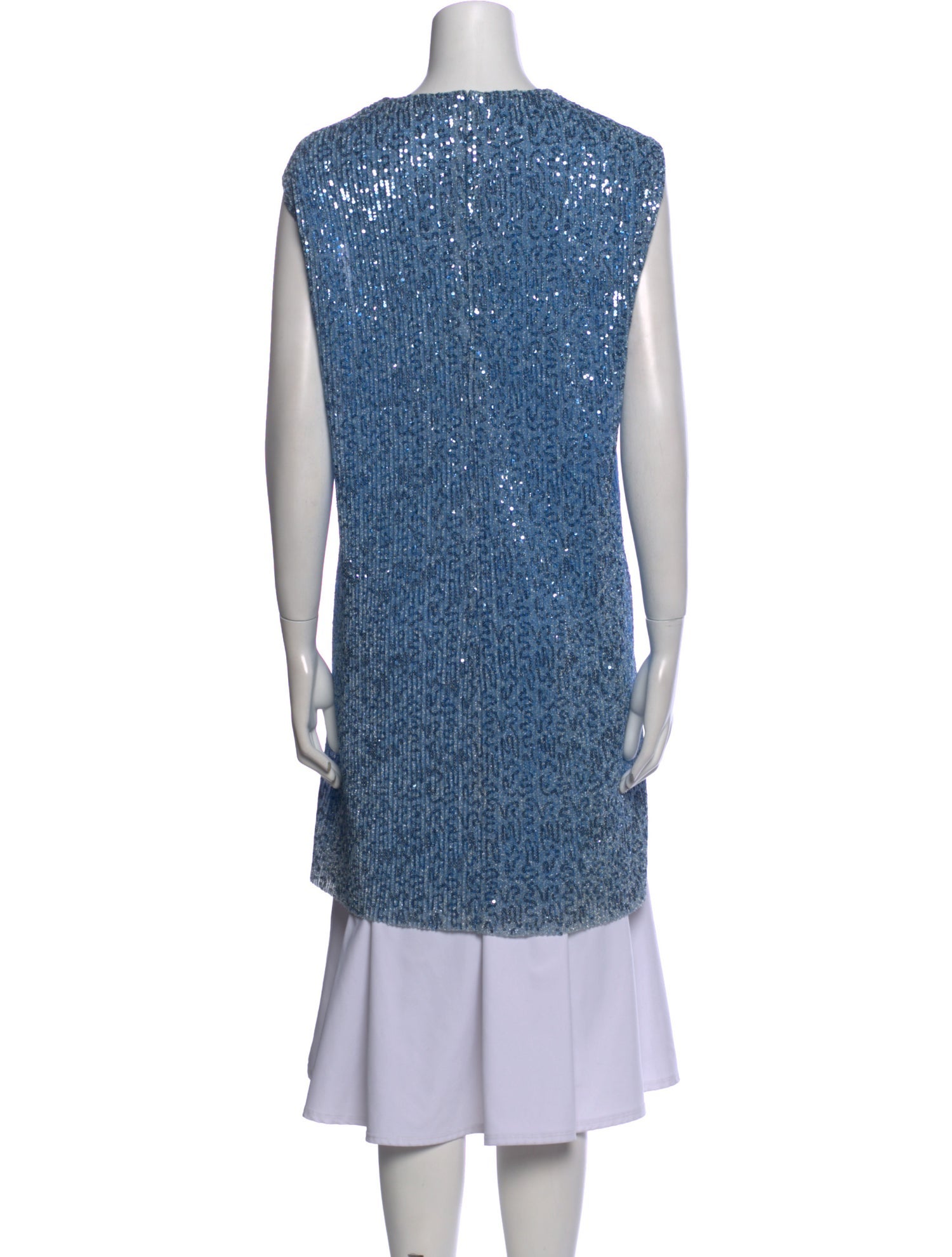 Stine Goya Crew Neck Sleeveless Tunic